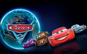 Background ng Cars 2 — Cool na mga sasakyan GIF Wallpaper