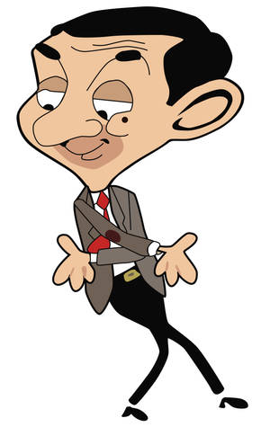 Cartoon Mr Bean 4K — Galaxy Tab S10 Ultra Wallpaper