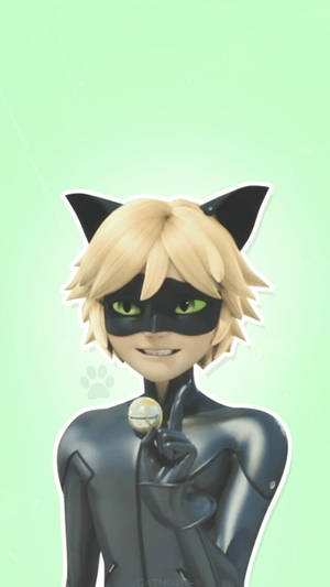 Cat Noir Susing Gesture wallpaper
