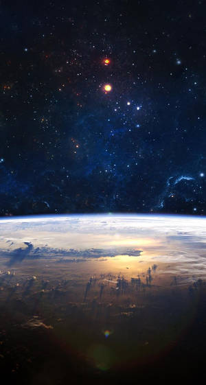 Celestial Body In Space iPhone SE