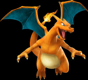 Charizard na Humihinga ng Apoy na Pokemon
