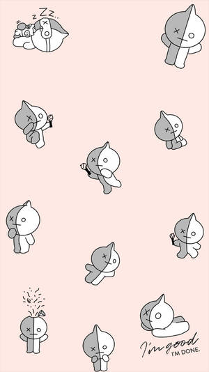 Charming Van BT21 wallpaper — 9:16 Wallpaper