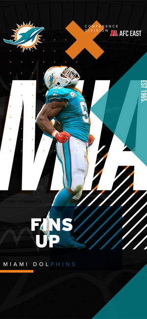 Miami Dolphins Iphone — Pixel 8a Wallpaper