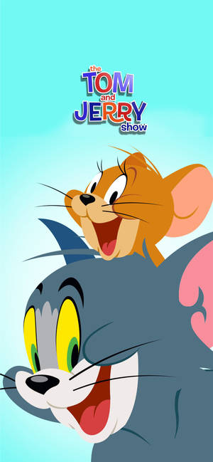 Cheerful Tom And Jerry Cartoon — Galaxy S25 Ultra Wallpaper