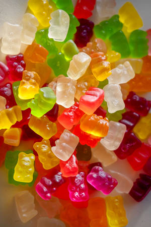 Portrait ng Chewy Gummies — Cute bear Wallpaper