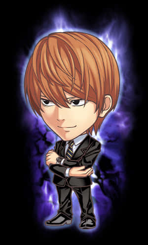 Chibi Light Yagami na may Aura
