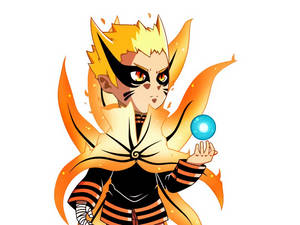 Chibi Naruto Baryon Mode — Naruto Baryon Mode Wallpaper