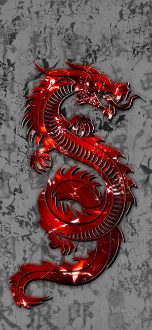 Chinese red Eastern dragon wallpaper — 1320x2868 Wallpaper