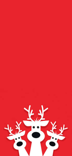 Funny Christmas Iphone — Pixel 7a Wallpaper