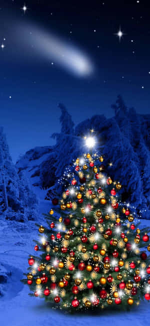 Background ng iPhone para sa Pasko — iPhone 18 Wallpaper