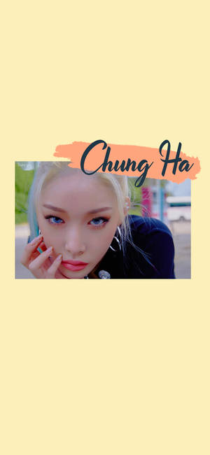 Chungha fan art wallpaper — iPhone 17 Wallpaper