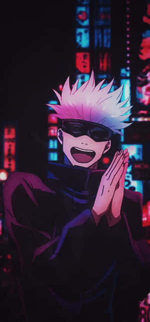 Clap Gojo PFP — iPhone 14 Wallpaper