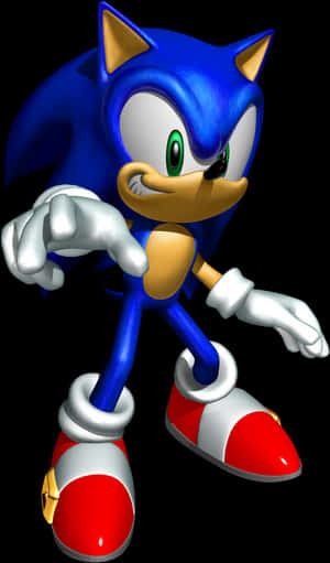 Sonic The Hedgehog Clipart Printable - Modelong Sonic mula sa Sonic Heroes, I-download ang HD Png