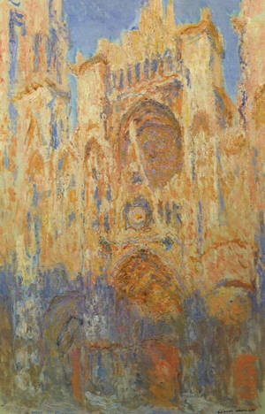 Claude Monet Rouen Cathedral wallpaper — Honor Pad 10 Wallpaper
