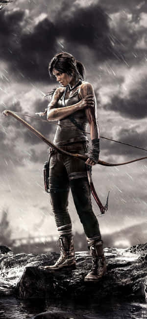Iphone Xs Max Rise Of The Tomb Raider Background