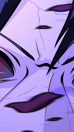Purple na background ng anime