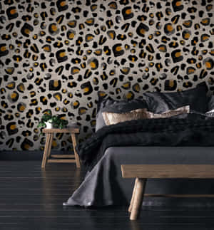 Leopard Background — Galaxy Z Flip 8 Wallpaper