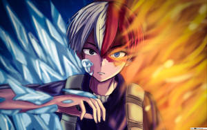 Close-up Photo Ng Cute Na Todoroki wallpaper