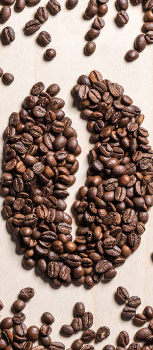 Coffee Beans Mosaic Art — OnePlus 11 Wallpaper