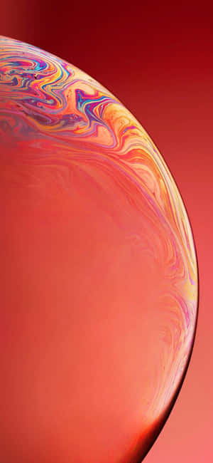 coral Background — iPhone 13 Pro Wallpaper