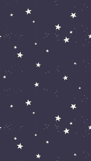 Simple stars pattern wallpaper