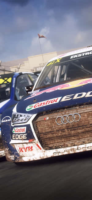Iphone Xs Dirt Rally Background — iPhone 11 Pro Max Wallpaper