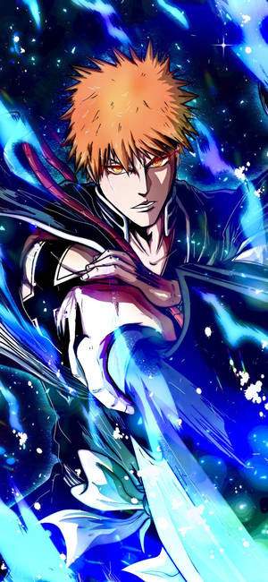 Cool Anime Phone Ichigo Kurosaki — OnePlus 11 Wallpaper