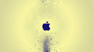 Very creative logo of Macbook wallpaper