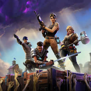 Cool na background ng Fortnite