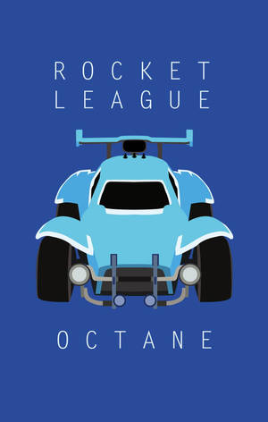 Cool Rocket League Octane Car — Video game GIF Wallpaper