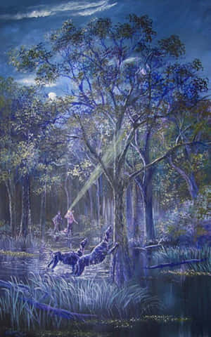 Coon Hunting — Infinix Xpad 20 Wallpaper