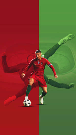 Cristiano Ronaldo sa Aksyon — Cristiano ronaldo Wallpaper