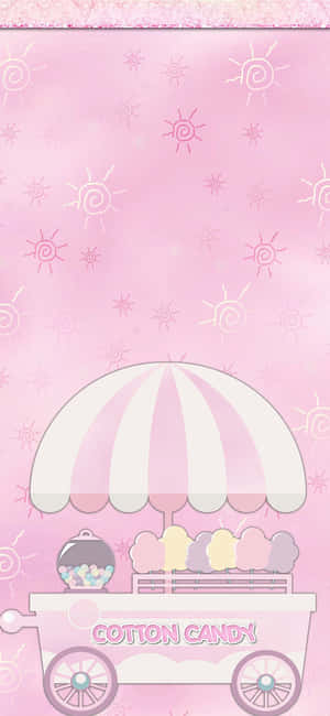 Cotton Candy Background — iPhone 12 Wallpaper
