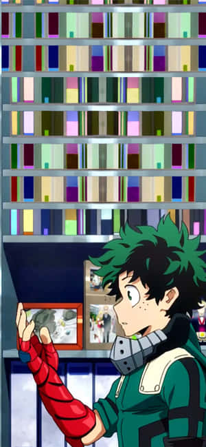 Cute Deku Pictures — Galaxy A35 Wallpaper