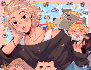 Cute Fanart Ni Mikey Tokyo Revengers — Mikey tokyo revengers Wallpaper