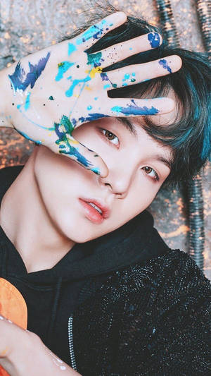 Cute Hand Painting ni Suga ng BTS