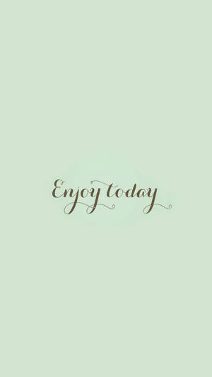 Cute quote green background wallpaper — Mga Cute Quotes Wallpaper