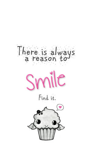 Dahilan para ngumiti cute na quote wallpaper