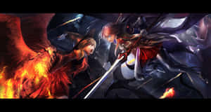 Larawan ng Anime Fight — Anime laban Wallpaper