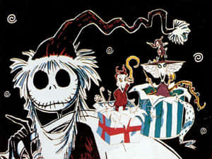"Darating ang Pumpkin King" — The Nightmare Before Christmas Wallpaper