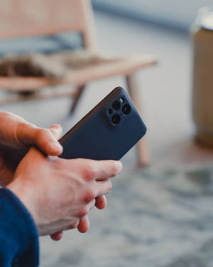 Dark Blue na Oppo Smartphone