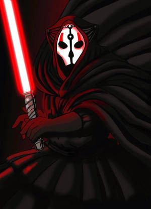 Darth Nihilus cartoon wallpaper — Cartoon Halloween Wallpaper