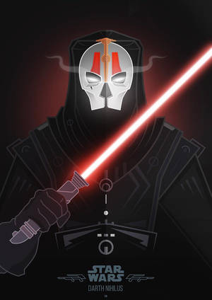 Darth Nihilus vector art wallpaper — OnePlus Pad Go 2 Wallpaper
