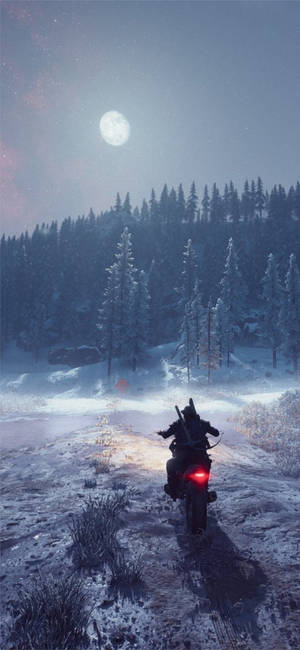 Days Gone Ride Sa Taglamig wallpaper — Galaxy S24 Wallpaper