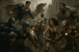 Batman,Superman,Iron Man,Captain America Background,Thor Background,Marvel Aesthetic Background,Dc Comics Background,Superhero Background