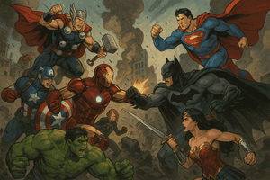Marvel Aesthetic Background, Dc Comics Background, Batman, Superhero Background, Superman, Iron Man, Wonder Woman
