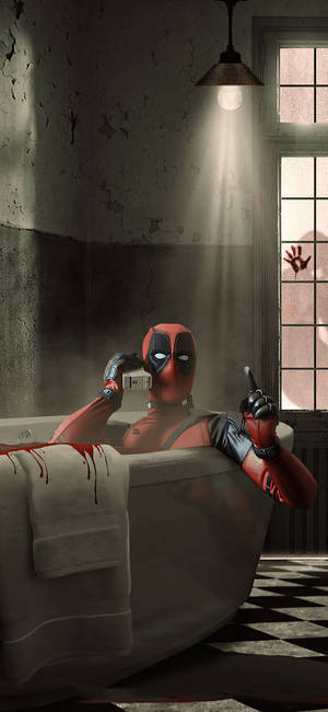 Dead Pool iPhone 11 na wallpaper — Pixel 8 Wallpaper