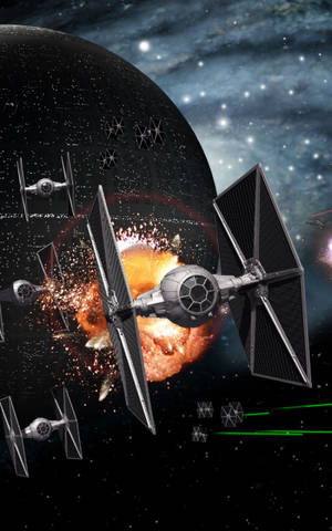 Death Star Mula Sa Star Wars Tablet — Honor Pad 20 Wallpaper