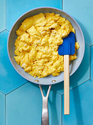 Mga Larawan ng Scrambled Egg — 3:4 Wallpaper