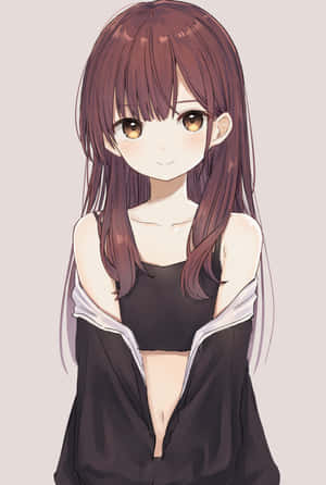 Mga larawan ng Anime Girl — iPad Pro 11 Wallpaper